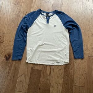 Volcom Long Sleeve Henley Shirt